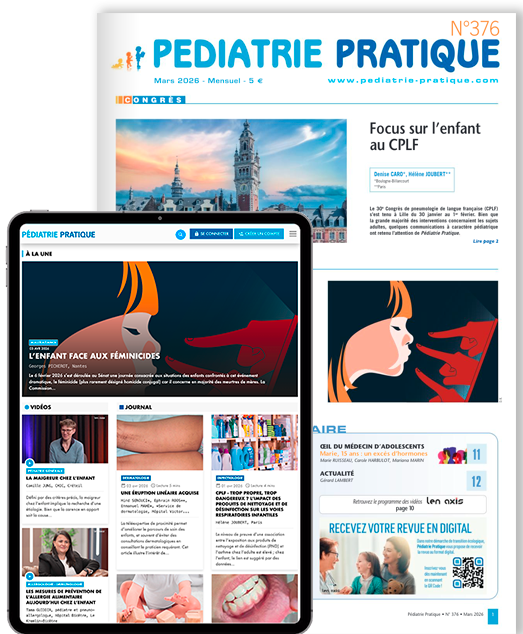 Magazine Pédiatrie Pratique
